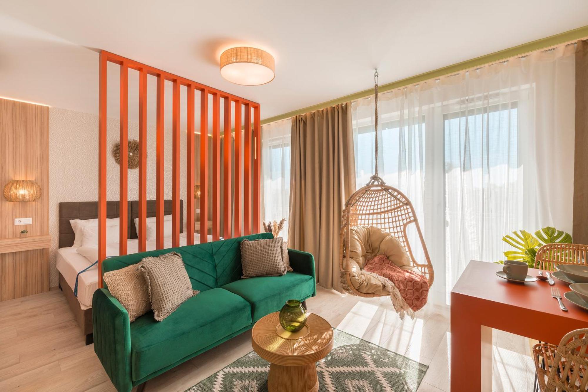 Sunset Resort - Lakeside Apartment Fonyod Ruang foto